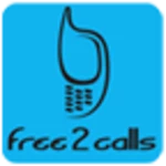 free2calls android application logo